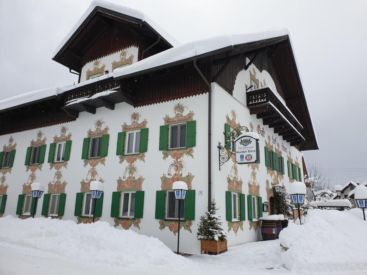 Ferienwohnungen Im Gasthof Stern Inklusive Koenigscard Unterammergau Zewnętrze zdjęcie